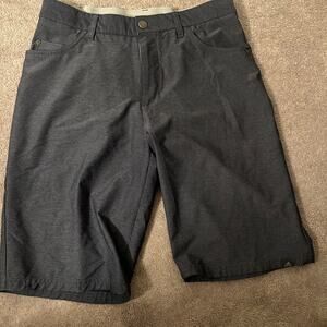 Adidas Heathered Blue Golf Shorts 30"